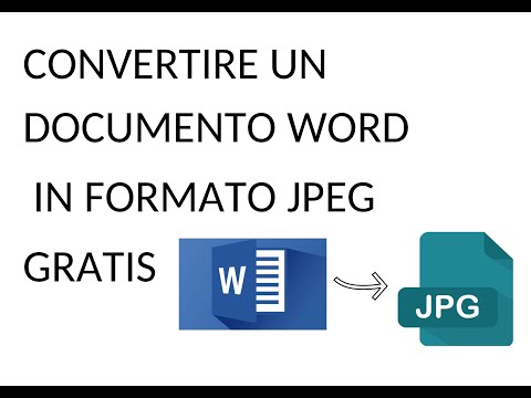 Come convertire word in JPG(nuova pagina web nelle descrizioni)