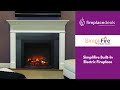Simplifire Built-In Electric Fireplace - FireplaceDeals
