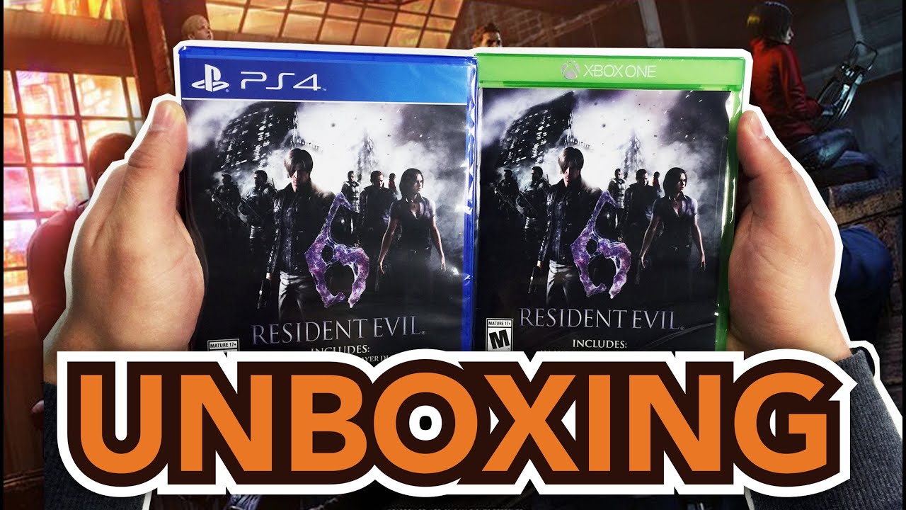 Resident Evil 6 (PS4 / Xbox One) Unboxing !!