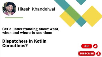 Dispatchers in Coroutines | Kotlin | Android Interview Questions & Answers | #android #kotlin