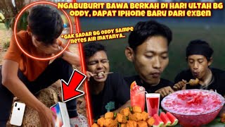 BG ODDY MENANGIS DI KASIH KADO IPHONE SAAT BUKBER DENGAN ES SEMANGKA INDIA