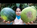 Awesome Cooking: Dessert Watermelon With Coconut Water Recipe - Cook & Eating Food Show