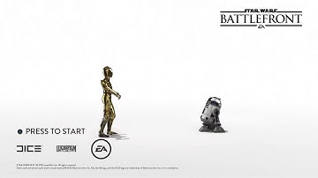 Star Wars battlefront C3P0 And R2D2  Moment