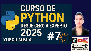 Evento 7 r |💪Curso de Python desde cero a experto 2025 | Yuscu Mejia🔺Programar