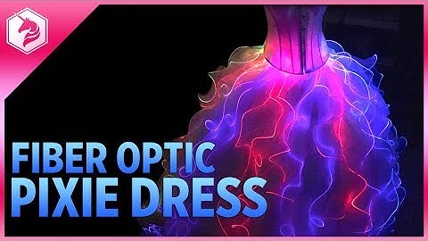 LEARN: Fiber Optic Pixie Dress @adafruit #adafruit