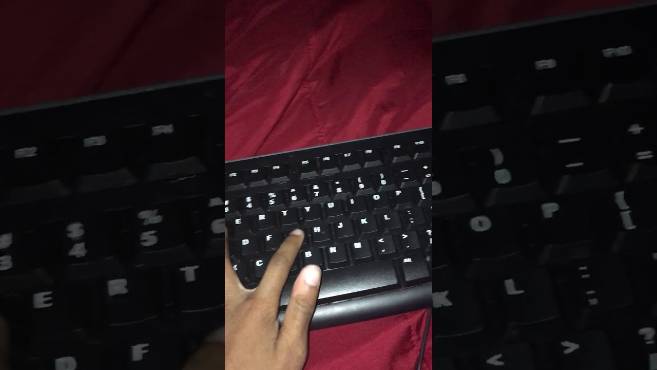 Keyboard sounds YouTube