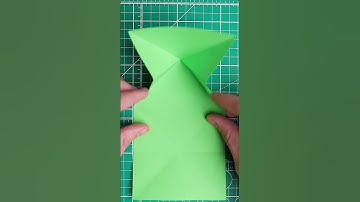 Making a Paper Jumping Frog #diy #origami #frog