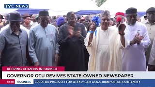 Governor Otu Revives State-Owned Newspaper To Boost Information Dissemination