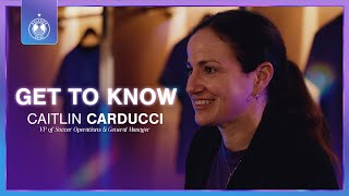 Get to Know | VP of Soccer Operations and General Manager Caitlin Carducci