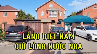Xóm Việt Nam giữa lòng nước Nga.