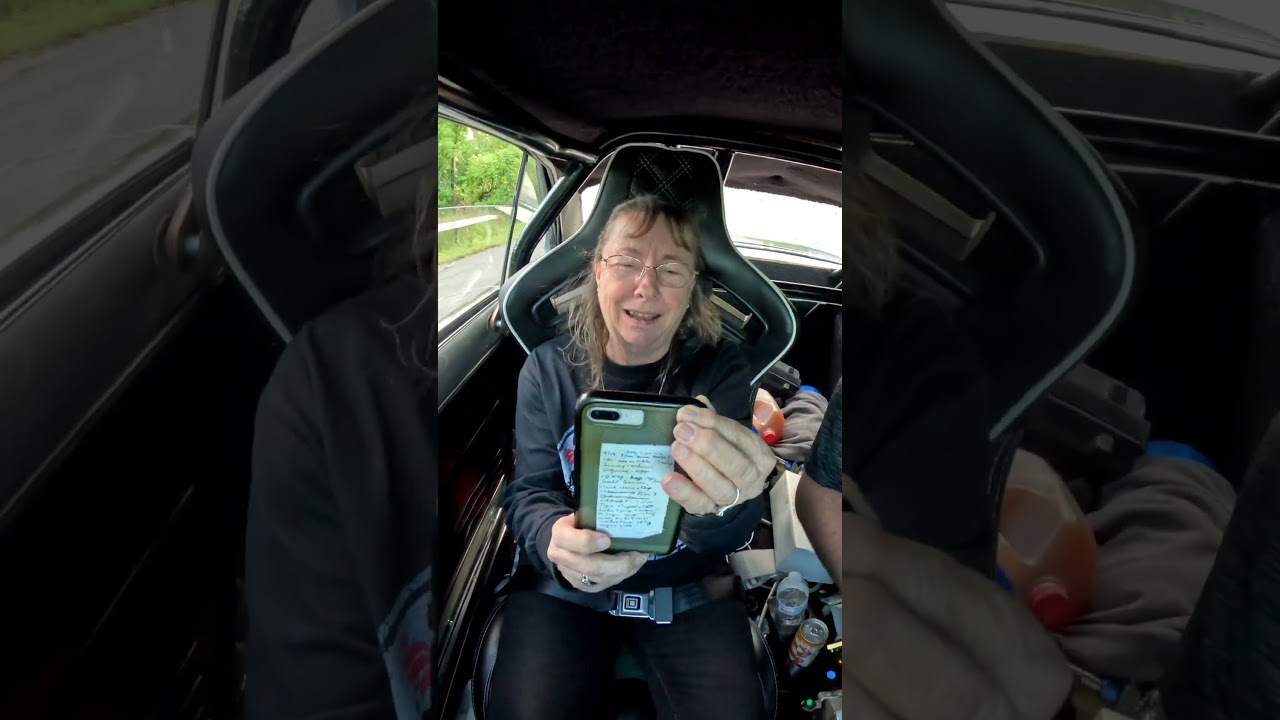 Mom Loves going Fast !! #musclecar #carenthusiasts #carpeople #nova #mom #funny #fastcar