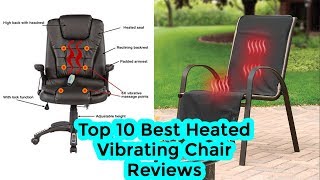 Top 10 Best Heated Vibrating Chair Reviews || Best zero gravity massage chair