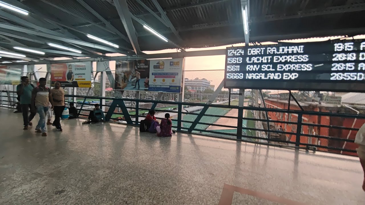 Rail thar ah kan Chuang ve ta ngei e💃..Sairang to Guwahati vlog