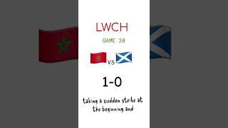 Morocco vs Scotland #worldcup and pls subscribe so I can post my 75 subscriber special! #subscribe