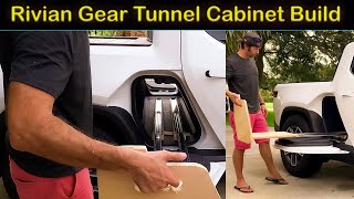 Rivian Gear Tunnel Cabinet Shuttle Build Phase 1 4k