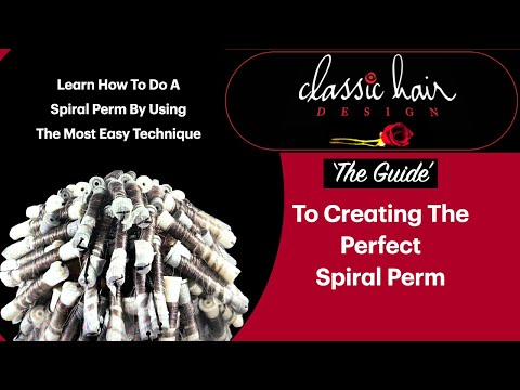 Video: Ako urobiť špirálovitý perm (s obrázkami)