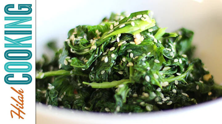 How to Cook Kale | Garlic Kale Recipe | Hilah Cook...