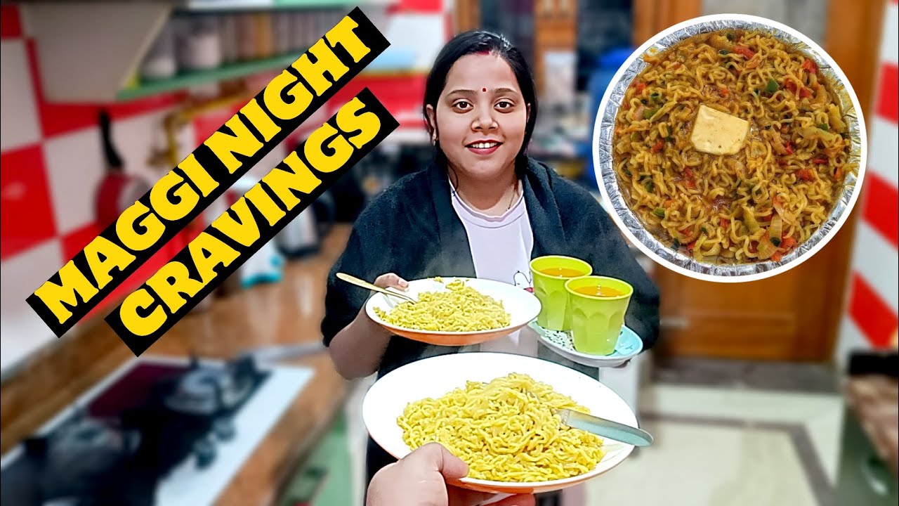 Raat Maggie Banate Time Mummy Ne Pakad Liya😱🍝🍜😋 