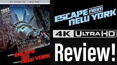 Escape from New York (1981) 4K UHD Blu-ray Review!