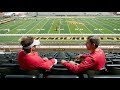 A familiar face sits down with Patrick Mahomes