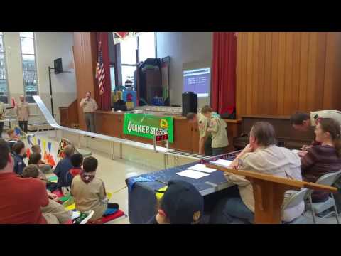 2017 Pinewood Derby WINNER!