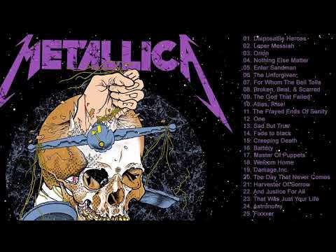Metallica Greatest Hits Full Album - Best Of Metallica- Metallica Full Playlist