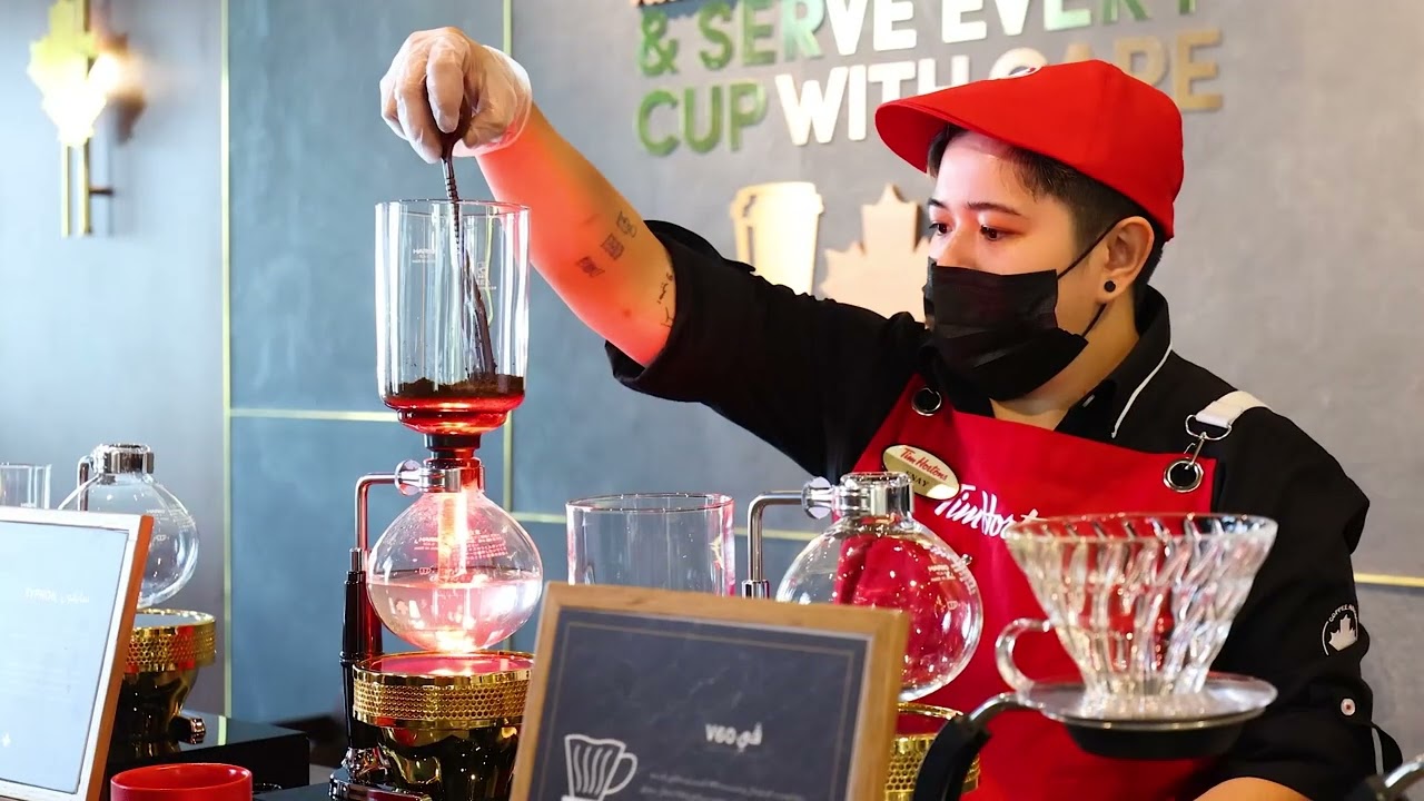 Tim Hortons Coffee House in Dubai Hills Mall