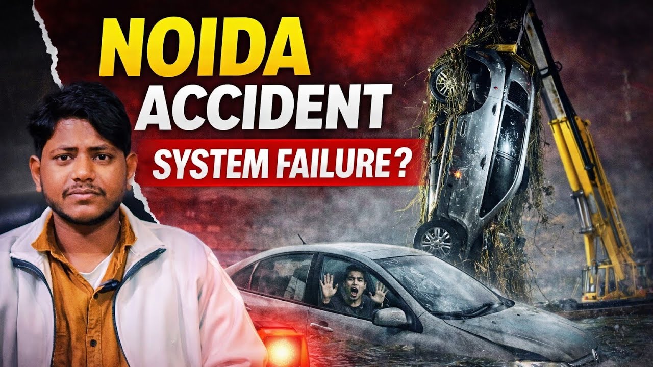 Noida Accident Exposes System Failure | One Moment Of Negligence, One Life Lost asgar media 