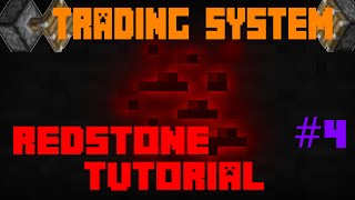 [Redstone Tutorial #4] [Basic Trading System]