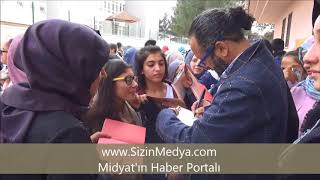 Ünlü Yazar Sinan Yağmur Midyatta Öğrencilerle Buluştu