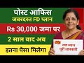 Post Office FD Scheme 2026 l पोस्ट ऑफिस FD 2 साल में इतना मिलेगा l Fixed Deposit New Interest Rate