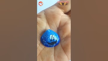 Easy Sea Shell Painting Idea | #shorts #trending #viral