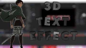 3D Text Like Xenoz & Retuurn | After Effect Tutorial