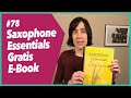 #78 Saxophone Essentials - Mini EBook - Sound und Technik Übungen