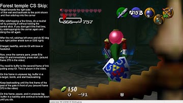 Forest Temple CS Skip Backwalk Setup