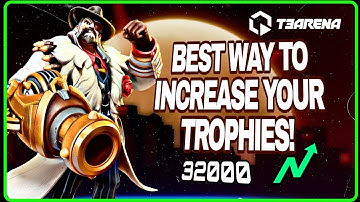 How To Get TROPHIES Gain Really Fast in T3 Arena | TIPS AND TRICKS