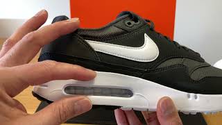 Watch before you buy Nike Air Max 1 ‘86 OG Golf Big Bubble black, unboxing and review + size guide