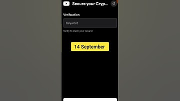 Secure Your Crypto | Blum Video Code Today 14 September New Task Blum
