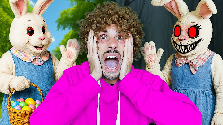 THE EASTER BUNNY TURNED EVIL!!