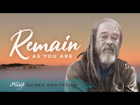 Geführte Meditation mit Mooji — Verbleibe wie du bist