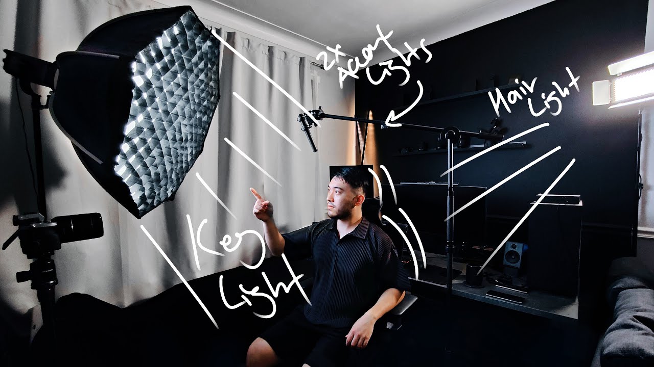 Simple Lighting Setup for Youtubers - YouTube