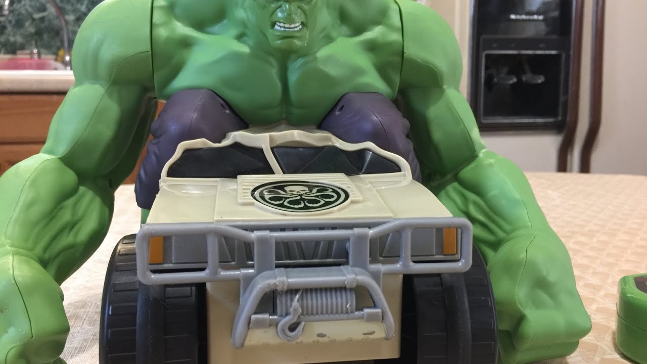 incredible hulk remote control car