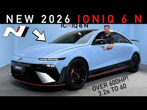 Global Reveal! – 2026 Hyundai Ioniq 6 N Hands-On! (Walkaround + Driving)