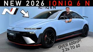 Global Reveal! – 2026 Hyundai Ioniq 6 N Hands-On! (Walkaround + Driving)