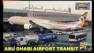 Abu Dhabi Airport - Terminal 1 & 3 - Stopover - Etihad Airways - Connecting Flight