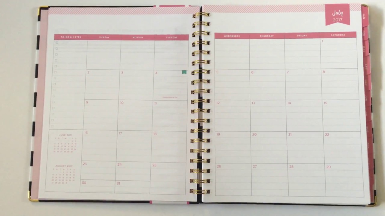 Day Designer for Blue Sky Weekly Planner Review (Pros & Cons) YouTube