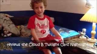 Cloud B Twilight Carz Nightlight demonstrated by Jersey Family Fun