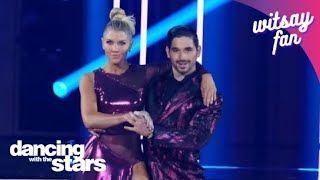 Amanda Kloots and Alan Bersten Tango (Week 1) | Dancing With The Stars