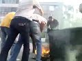 20 June 2009 Iranian protesters - Reportedly after a helicopter released some "chemicals" in the air