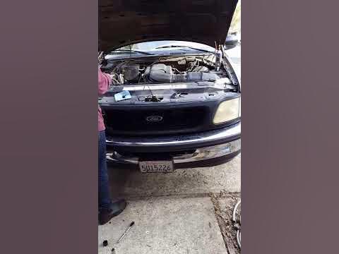 1998 F150 4.6 2wd oil pressure sensor - YouTube